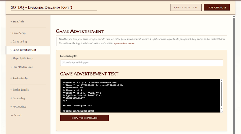 DM Tool - Web App